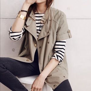 MADEWELL sahara shortsleeve jacket